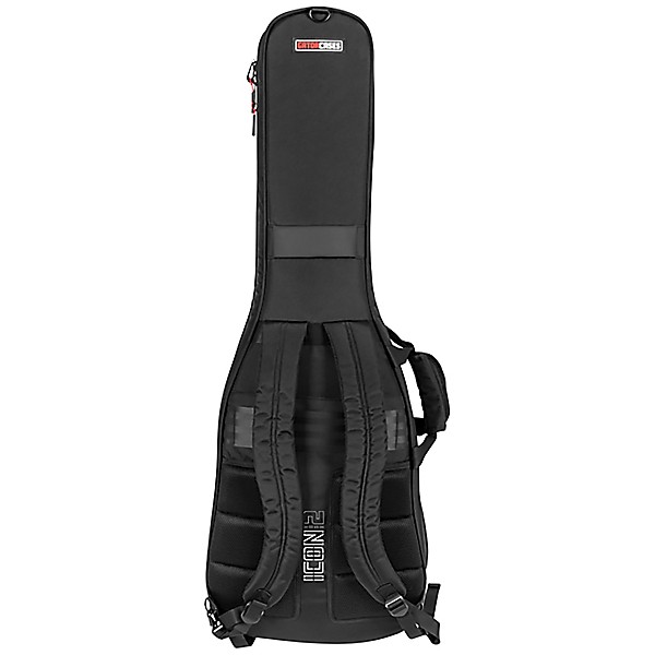 Gator G-ICONTTELEC-BLK Icon Take Two Series Bag (Holds 2 Electric Guitars)