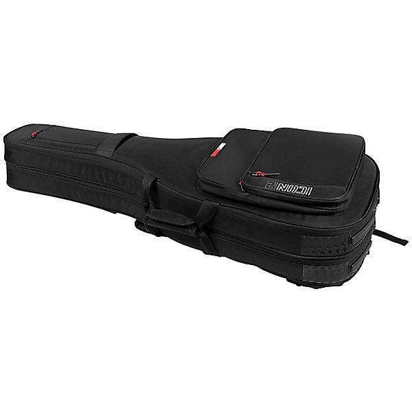 Gator G-ICONTTELEC-BLK Icon Take Two Series Bag (Holds 2 Electric Guitars)