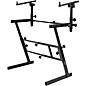 Gator Frameworks GFW-KEY-Z2000 Adjustable Z-Style Keyboard Stand w/ 2nd Tier thumbnail