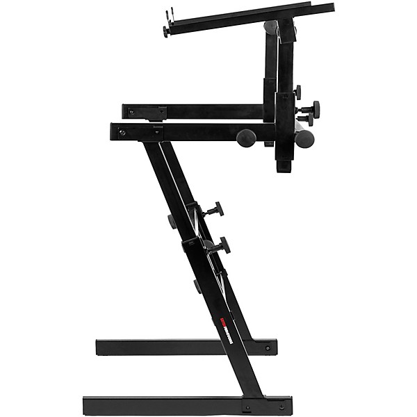 Gator Frameworks GFW-KEY-Z2000 Adjustable Z-Style Keyboard Stand w/ 2nd Tier