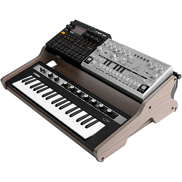 Gator Frameworks GFW-ELITE-SYNTHOASIS-BLK-32 Synth Oasis 32 Gray
