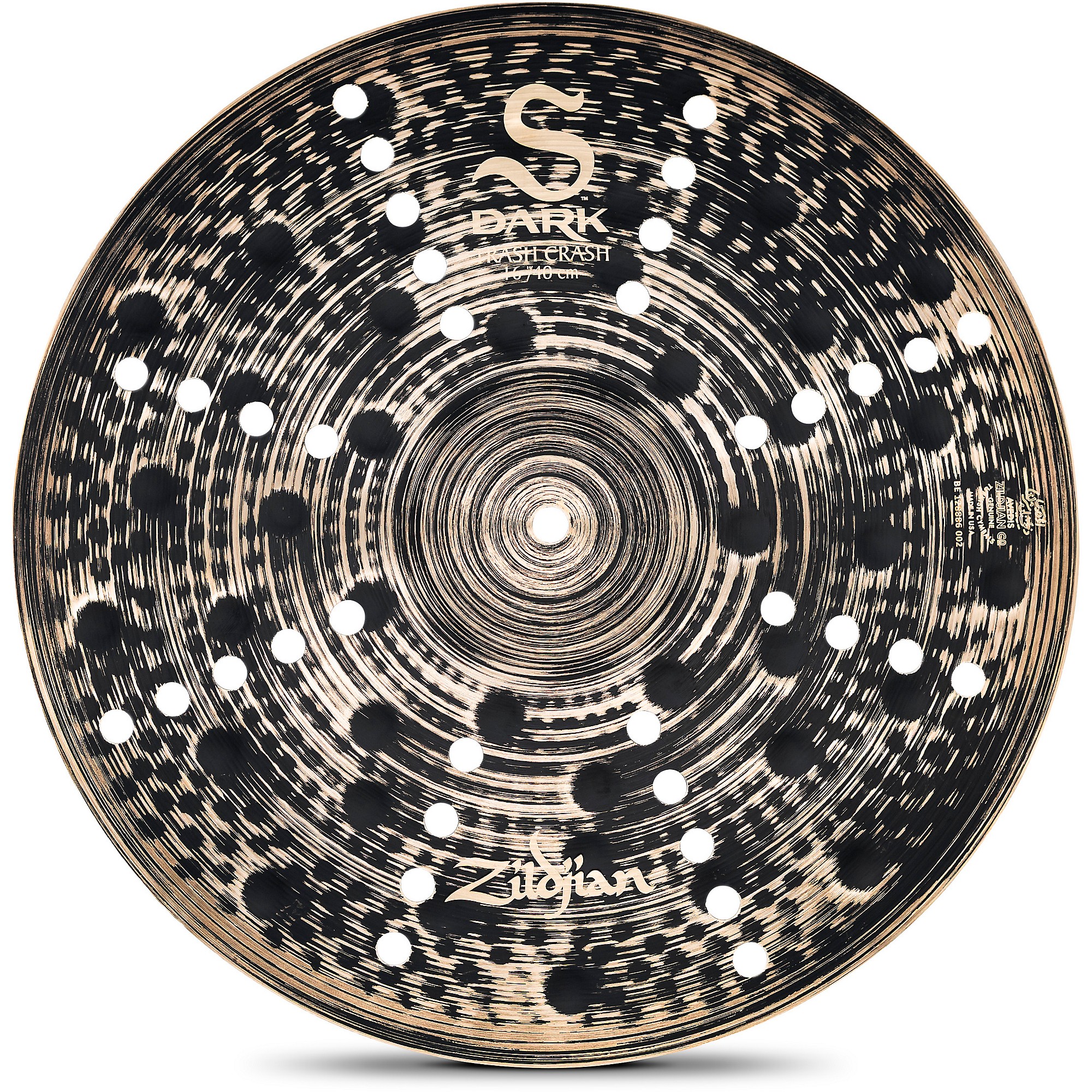Zildjian S Dark Trash Crash Cymbal - 16 in. | Guitar Center