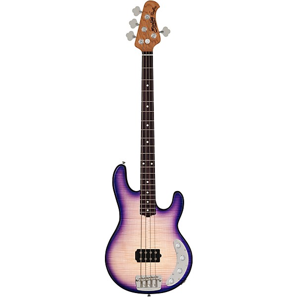 Sterling by Music Man StingRay Ray34 Electric Bass Guitar - Purple Sunset