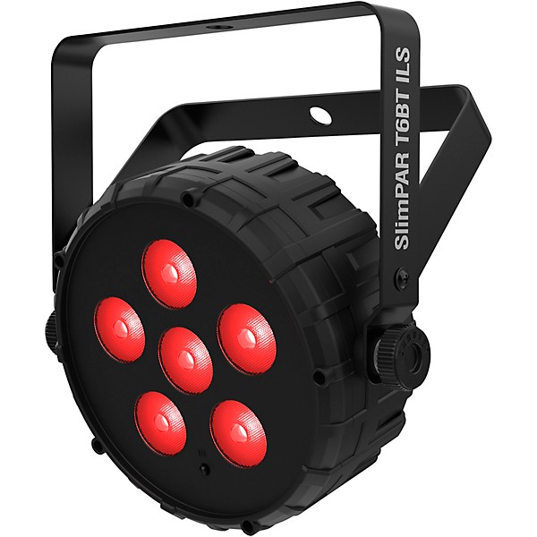 CHAUVET DJ SlimPAR T6 BT ILS Compact RGB LED PAR Wash Light With Bluetooth