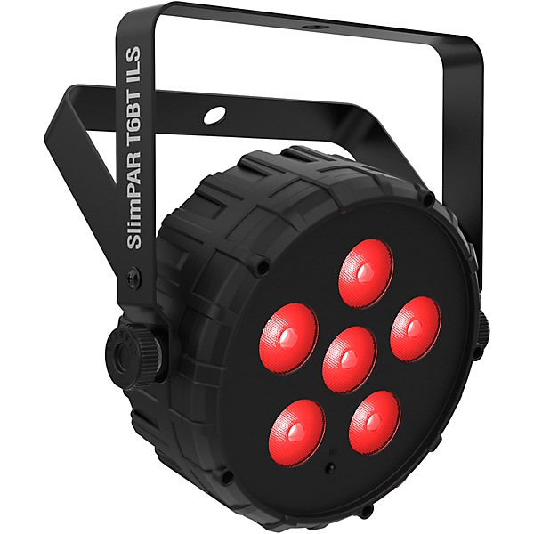 CHAUVET DJ SlimPAR T6 BT ILS Compact RGB LED PAR Wash Light With Bluetooth