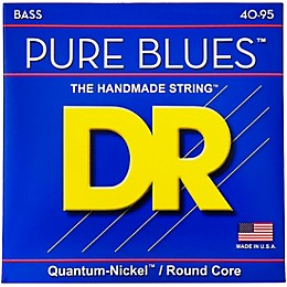 DR Strings Pure Blues PBVW-40 Electric Bass Strings (40-95)