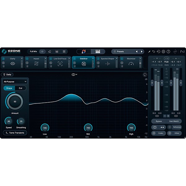 iZotope Ozone 12 Advanced: Upgrade from Ozone Elements or Elements Suite