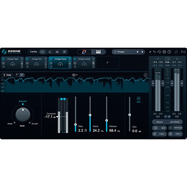 iZotope Ozone 12 Advanced: Upgrade from Ozone Elements or Elements Suite