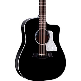 Taylor 250ce Plus 10-String Dreadnought Acoustic-Electric Bajo Quinto Black