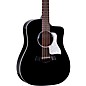 Taylor 250ce Plus 10-String Dreadnought Acoustic-Electric Bajo Quinto Black thumbnail
