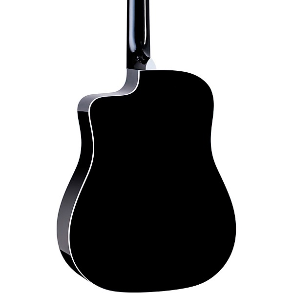 Taylor 250ce Plus 10-String Dreadnought Acoustic-Electric Bajo Quinto Black