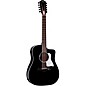 Taylor 250ce Plus 10-String Dreadnought Acoustic-Electric Bajo Quinto Black