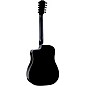 Taylor 250ce Plus 10-String Dreadnought Acoustic-Electric Bajo Quinto Black