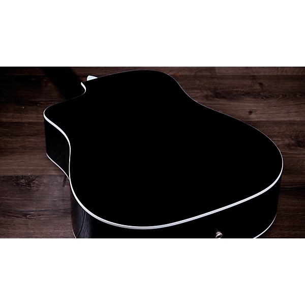 Taylor 250ce Plus 10-String Dreadnought Acoustic-Electric Bajo Quinto Black