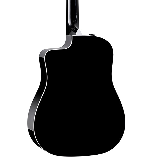 Taylor 250ce Plus Doce Doble 12-String Dreadnought Acoustic-Electric Guitar Black