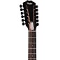 Taylor 250ce Plus Doce Doble 12-String Dreadnought Acoustic-Electric Guitar Black