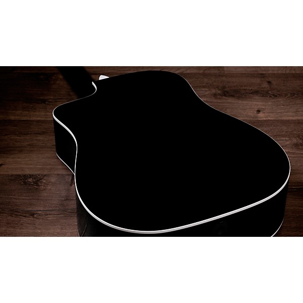 Taylor 250ce Plus Doce Doble 12-String Dreadnought Acoustic-Electric Guitar Black