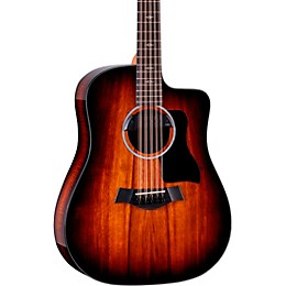 Taylor 260ce-K DLX 10-String Dreadnought Acoustic-Electric Bajo Quinto Shaded Edge Burst
