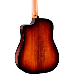 Taylor 260ce-K DLX 10-String Dreadnought Acoustic-Electric Bajo Quinto Shaded Edge Burst