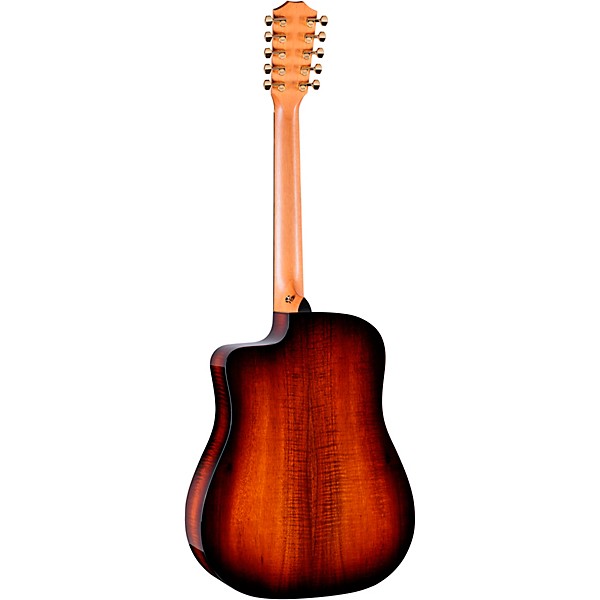 Taylor 260ce-K DLX 10-String Dreadnought Acoustic-Electric Bajo Quinto Shaded Edge Burst