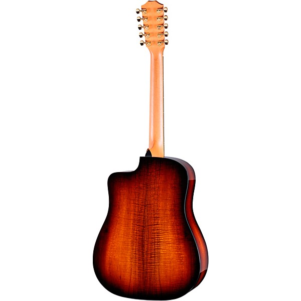 Taylor 260ce-K DLX 10-String Dreadnought Acoustic-Electric Bajo Quinto Shaded Edge Burst