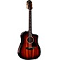 Taylor 260ce-K DLX Doce Doble 12-String Dreadnought Acoustic-Electric Guitar Shaded Edge Burst