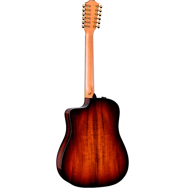 Taylor 260ce-K DLX Doce Doble 12-String Dreadnought Acoustic-Electric Guitar Shaded Edge Burst