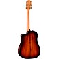 Taylor 260ce-K DLX Doce Doble 12-String Dreadnought Acoustic-Electric Guitar Shaded Edge Burst