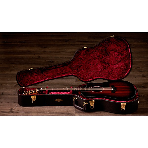 Taylor 260ce-K DLX Doce Doble 12-String Dreadnought Acoustic-Electric Guitar Shaded Edge Burst