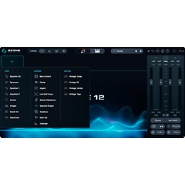iZotope Ozone 12 Standard: Update from any previous version of Ozone Standard