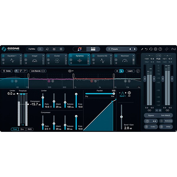 iZotope Ozone 12 Advanced: Upgrade from any previous version of Ozone Standard