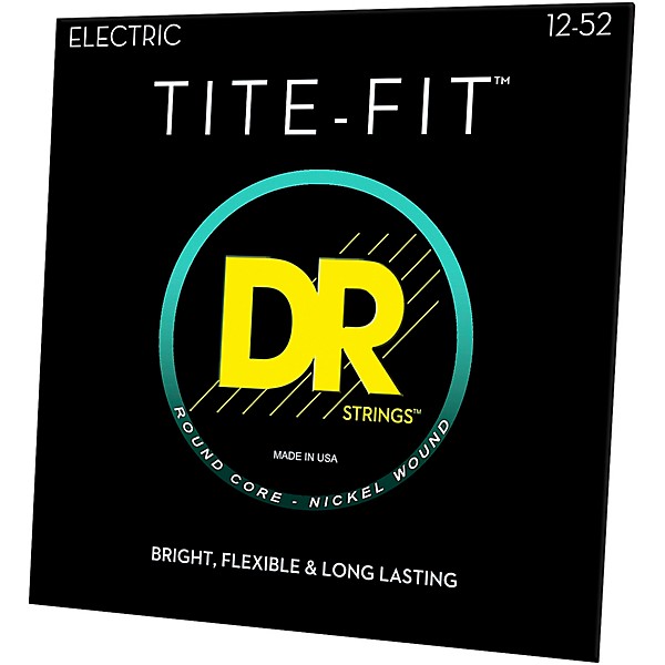 DR Strings Tite-Fit JZ-12 Nickel Plated Electric Guitar Strings (12-52)
