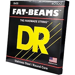 DR Strings Fat-Beam FB-40 Electric Bass Strings (40-100)