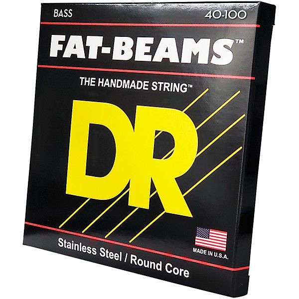 DR Strings Fat-Beam FB-40 Electric Bass Strings (40-100)