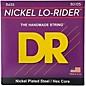 DR Strings Nickel Lo-Rider 6-String Electric Bass Strings (30-125)