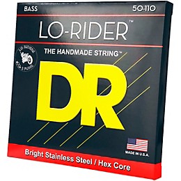 DR Strings Lo-Rider EH-50 Electric Bass Strings (50-110)