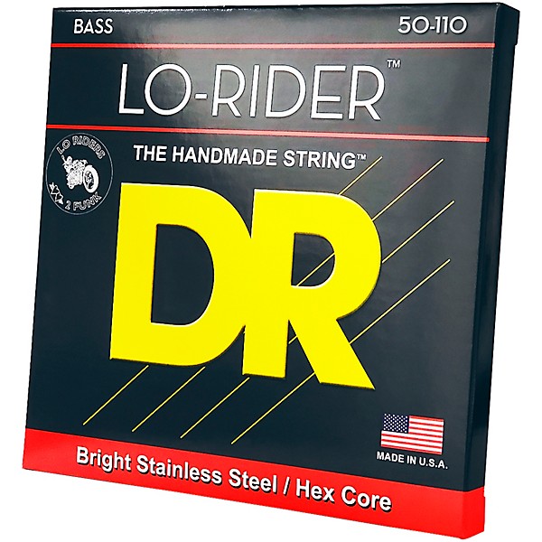 DR Strings Lo-Rider EH-50 Electric Bass Strings (50-110)