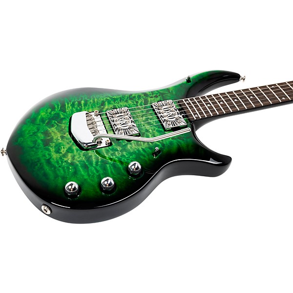Ernie Ball Music Man BFR Majesty Electric Guitar Malachite