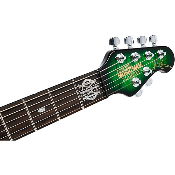 Ernie Ball Music Man BFR Majesty Electric Guitar Malachite