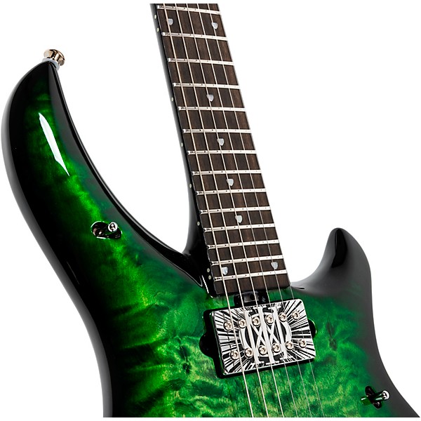 Ernie Ball Music Man BFR Majesty Electric Guitar Malachite