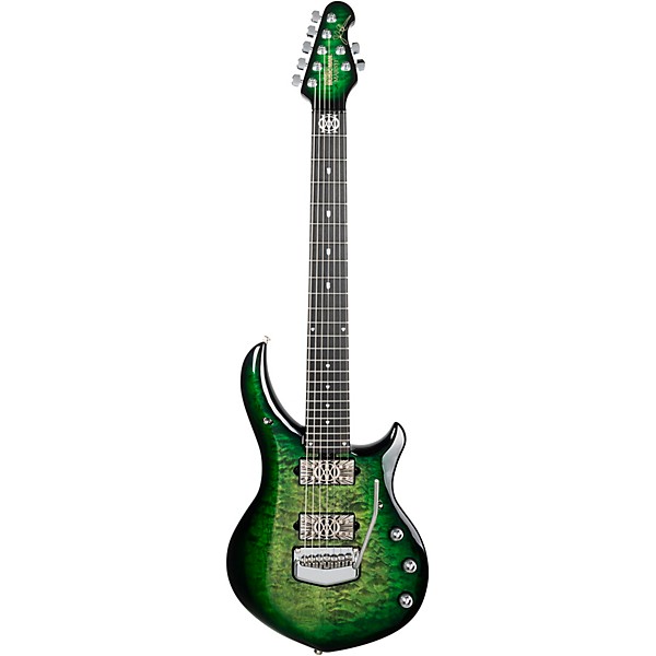 Ernie Ball Music Man BFR Majesty 7-String Electric Guitar Malachite