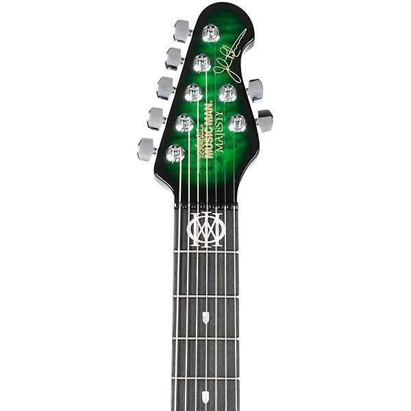 Ernie Ball Music Man BFR Majesty 7-String Electric Guitar Malachite