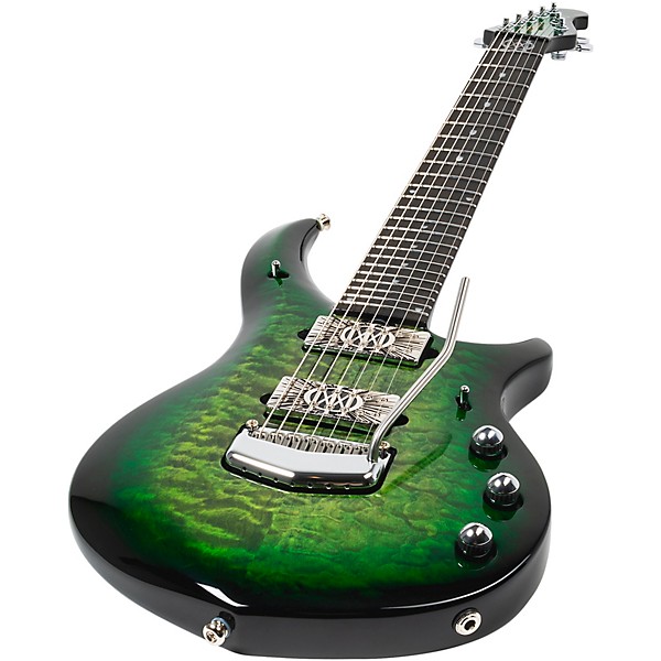 Ernie Ball Music Man BFR Majesty 7-String Electric Guitar Malachite
