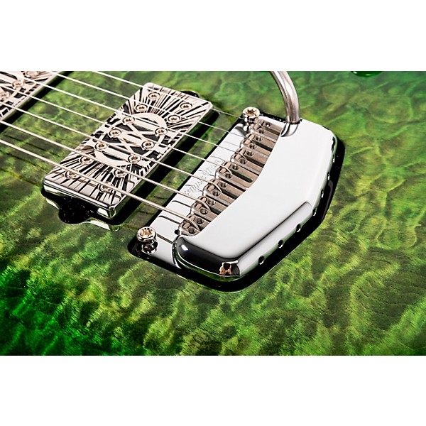 Ernie Ball Music Man BFR Majesty 7-String Electric Guitar Malachite