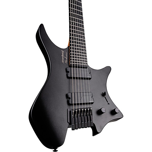strandberg Boden Metal NX 7 Multi-Scale 7-String Electric Guitar - Black Granite