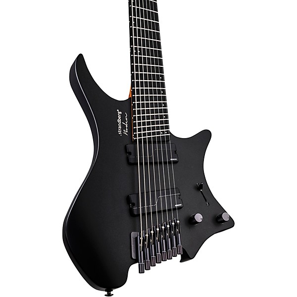 strandberg Boden Metal NX 8 Multi-Scale 8-String Electric Guitar - Black Granite