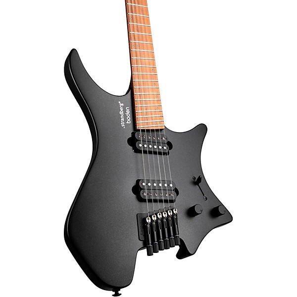 strandberg Boden Standard N2.6 Multi-Scale Electric Guitar - Black Satin Metallic