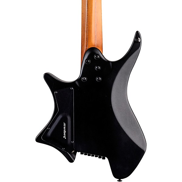 strandberg Boden Standard N2.7 Multi-Scale 7-String Electric Guitar - Black Satin Metallic