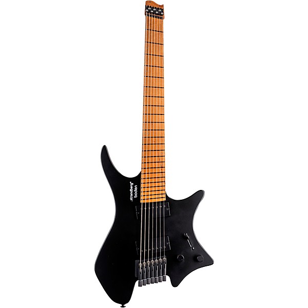 strandberg Boden Standard N2.7 Multi-Scale 7-String Electric Guitar - Black Satin Metallic