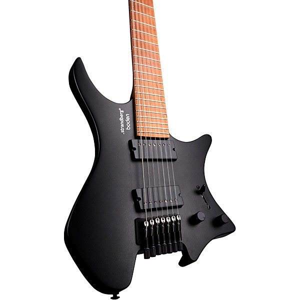 strandberg Boden Standard N2.7 Multi-Scale 7-String Electric Guitar - Black Satin Metallic